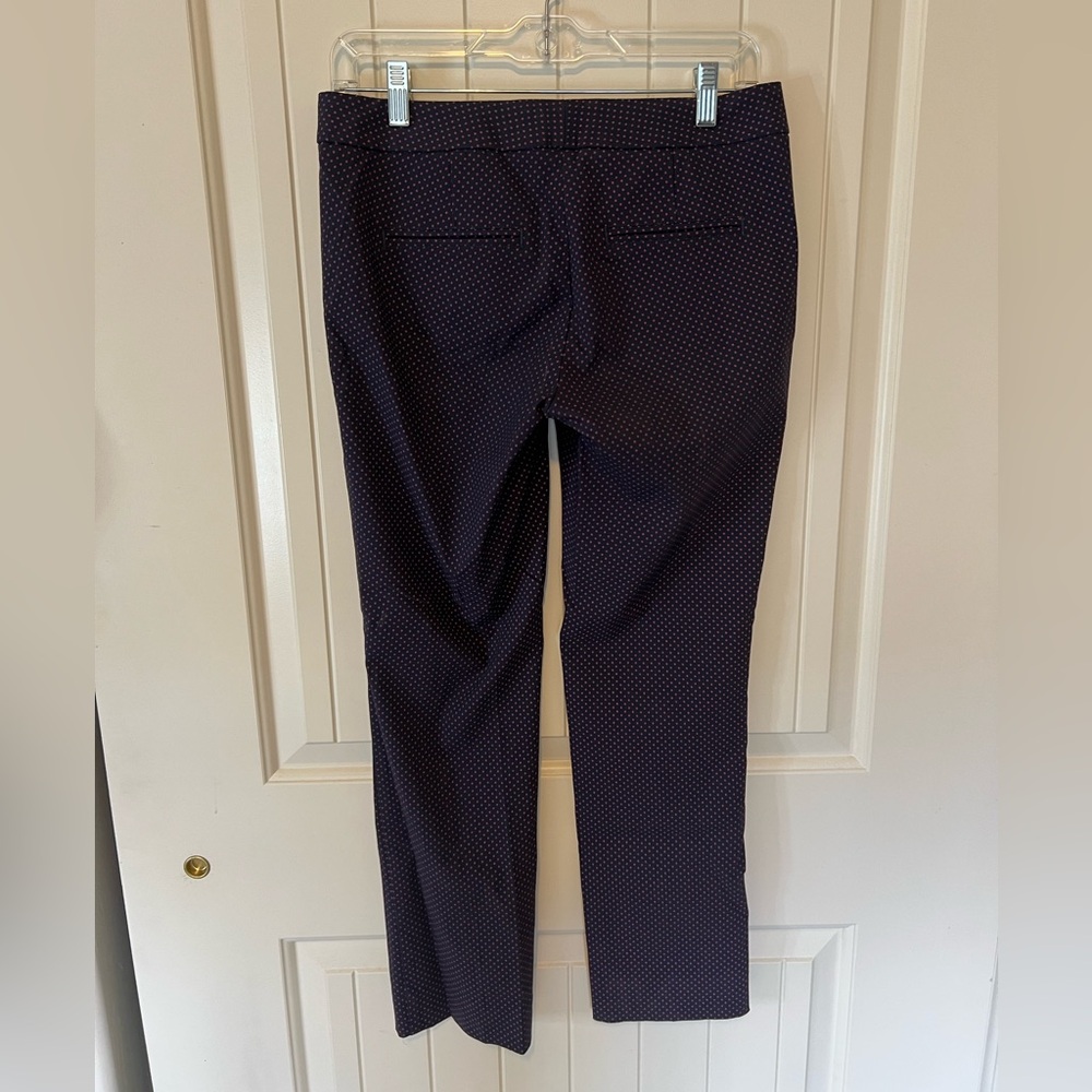 The Limited Black Pants with Coral Dot Print